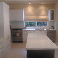 Kitchen counter with wall Cabinets Eaglemont VIC