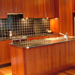 Kitchen counter, front/3quarter view with Cabinet Installation, Coburg VIC